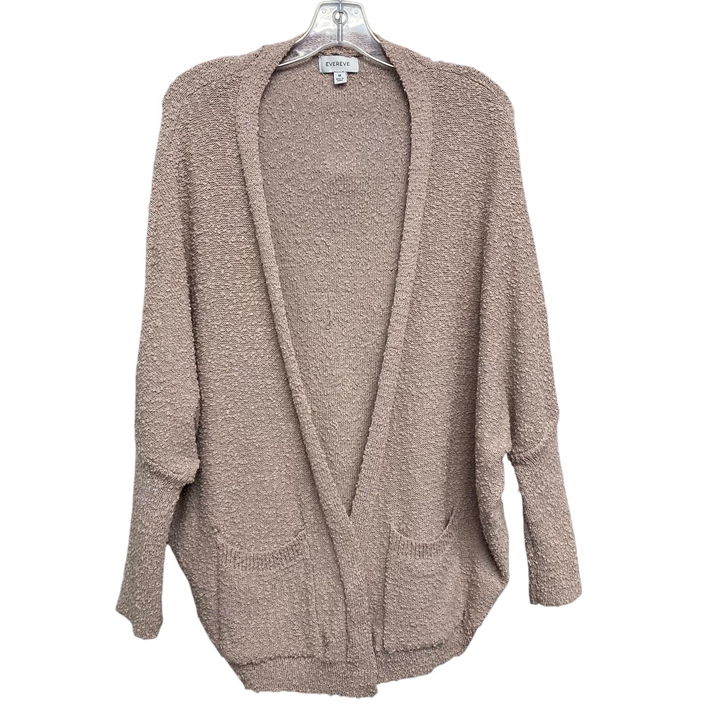 Sweater Cardigan By Evereve In Beige, Size:M