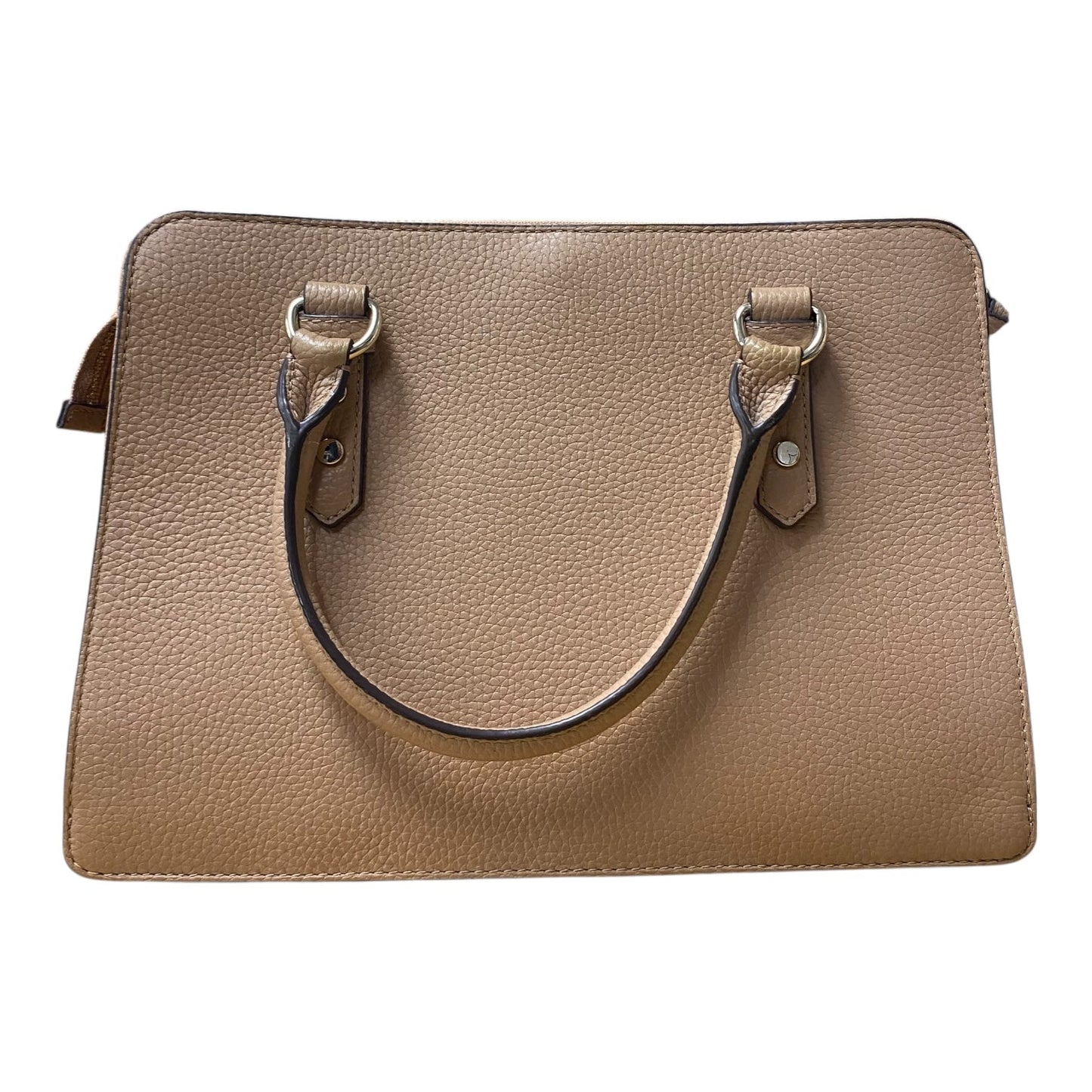 Handbag Designer By Kate Spade In Tan, Size:Medium