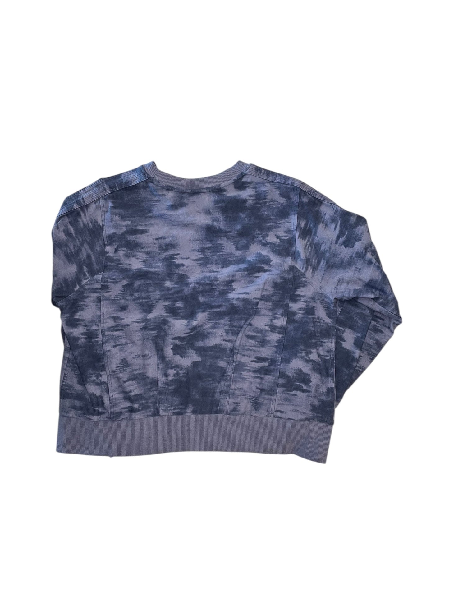 Athletic Sweatshirt Crewneck By Athleta In Blue, Size:L