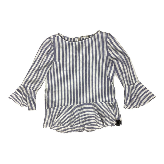 Top Ls Designer By Alice + Olivia In Striped Pattern, Size:L