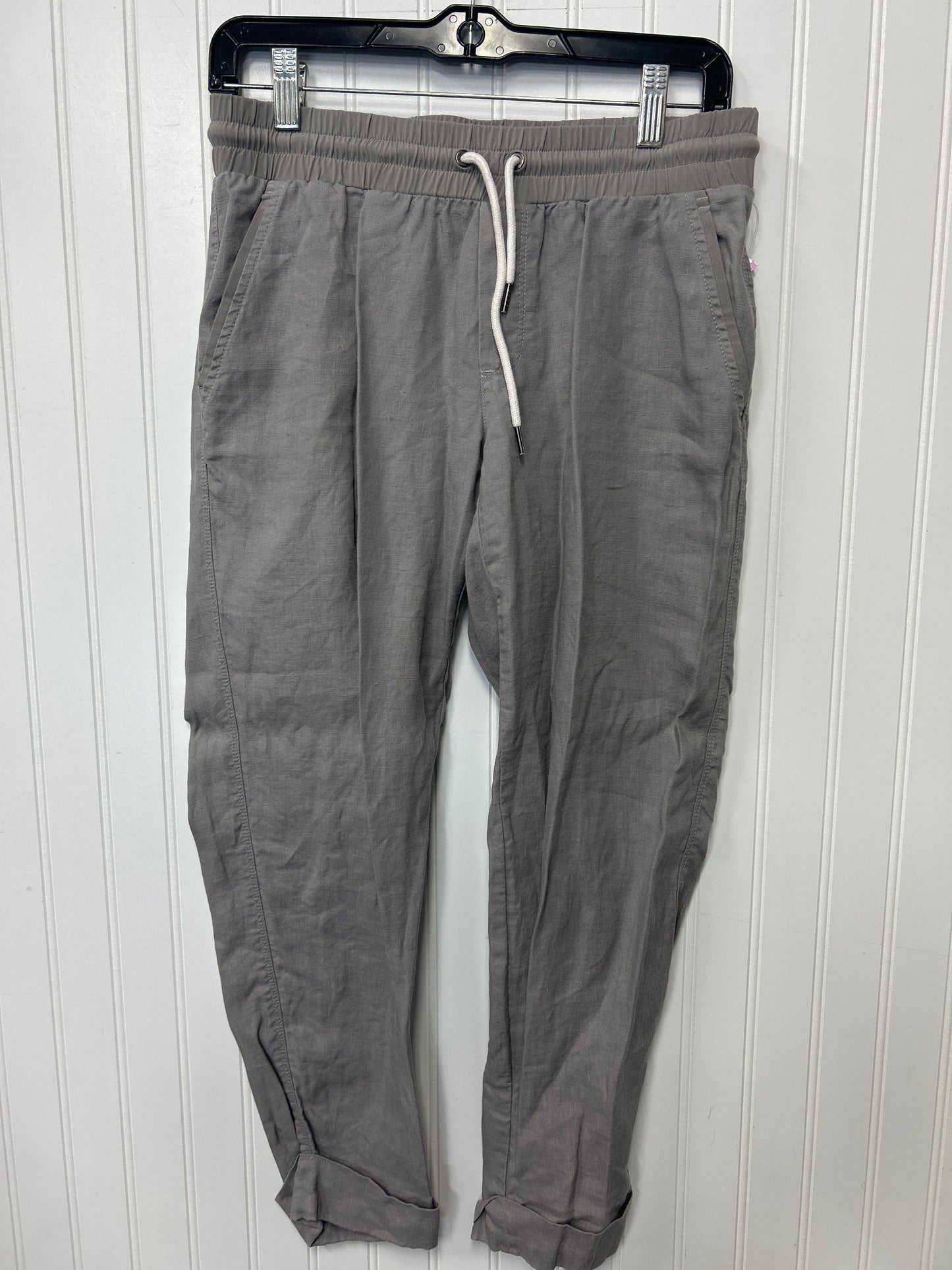 Pants Linen By Athleta In Grey, Size:8