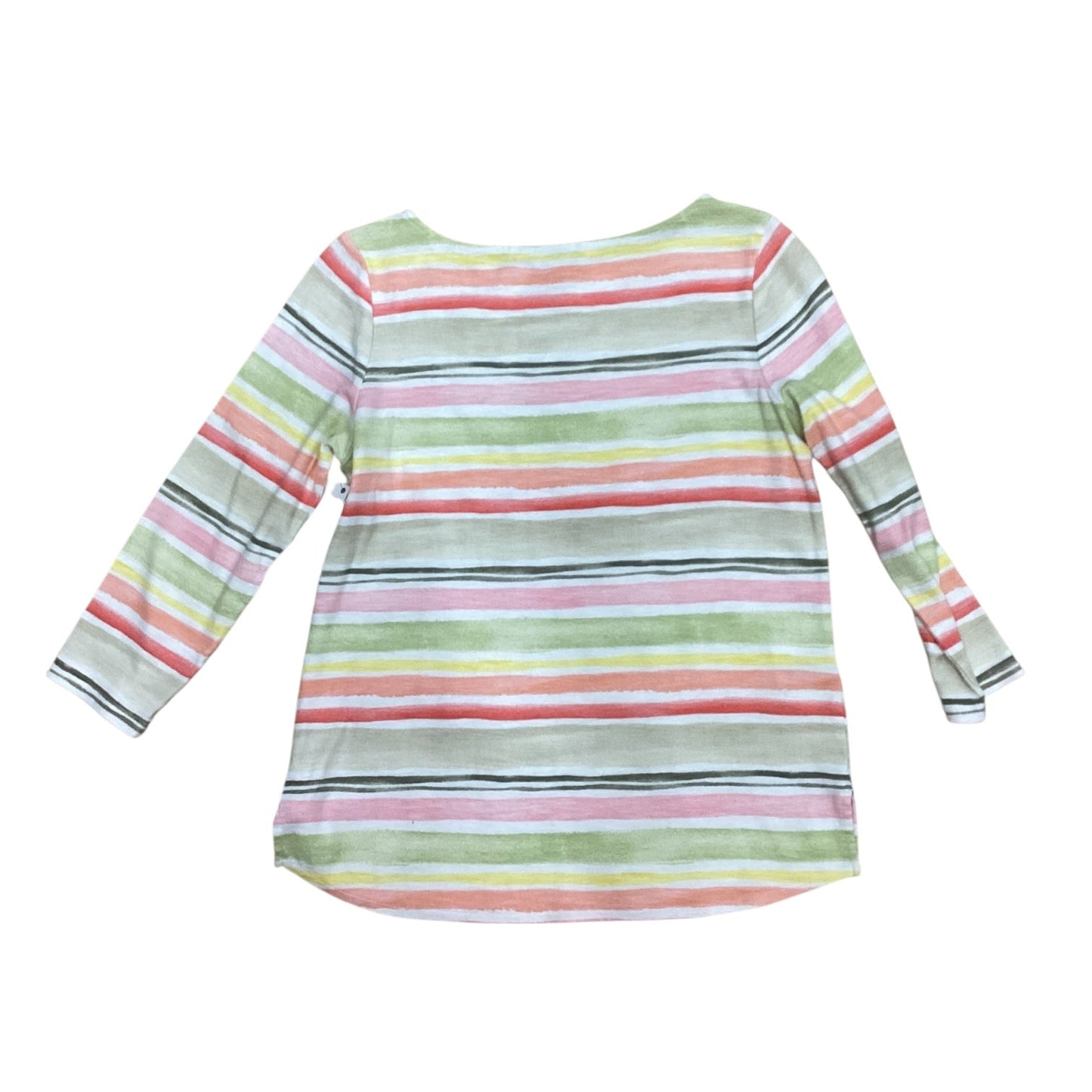 Top 3/4 Sleeve By Tommy Bahama In Striped Pattern, Size:Sp