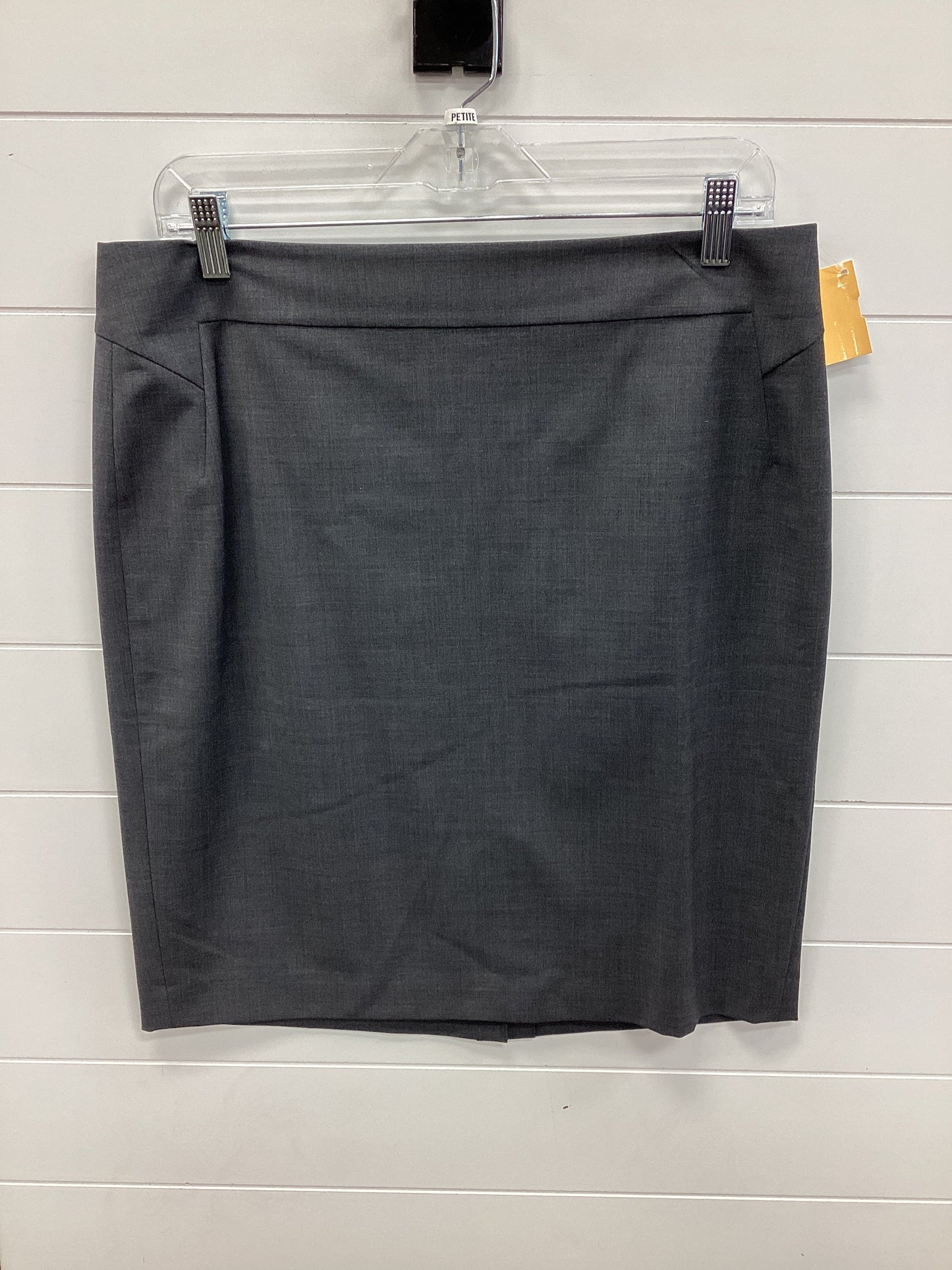 Skirt Midi By Ann Taylor In Grey, Size:12P