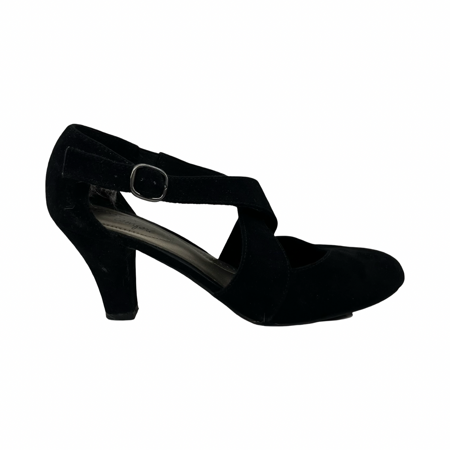 Shoes Heels Kitten By Dexflex In Black, Size:6
