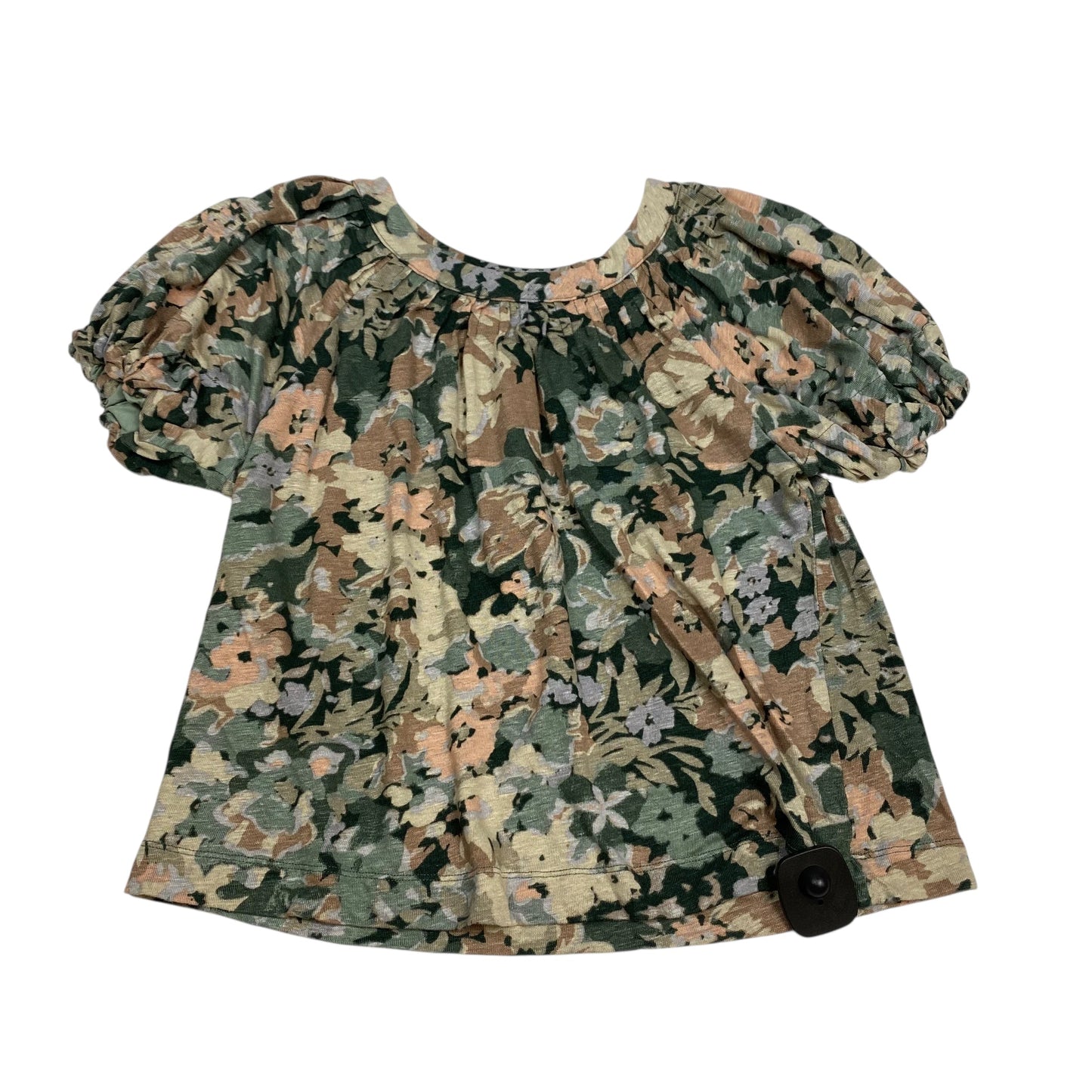 Top Ss By Maeve In Green & Pink, Size:Xsp