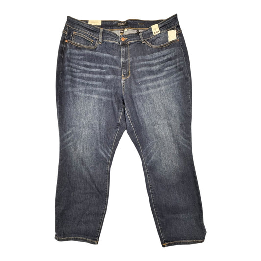 Jeans Boyfriend By Judy Blue In Blue, Size:24