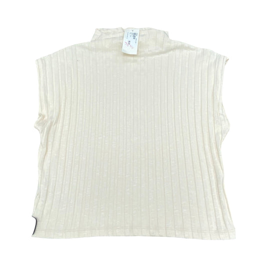 Top Sleeveless By Michael Stars In Cream, Size:L