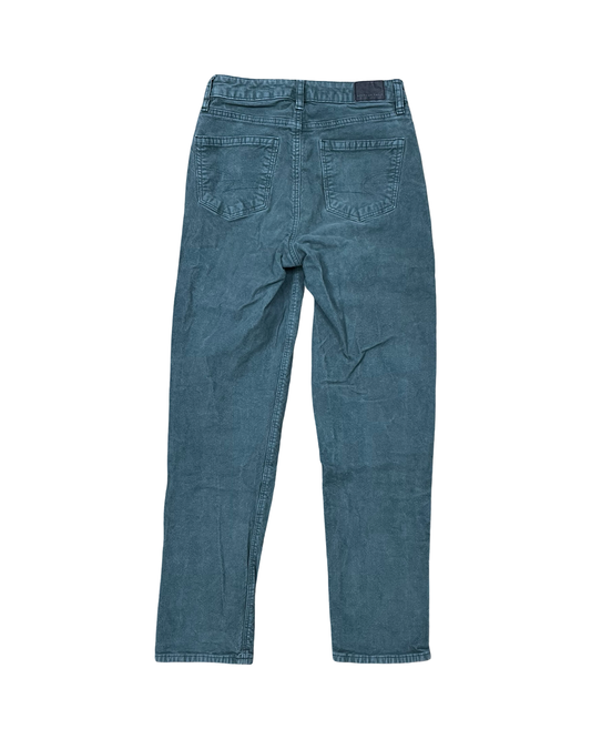 Jeans Straight By American Eagle In Green, Size:0