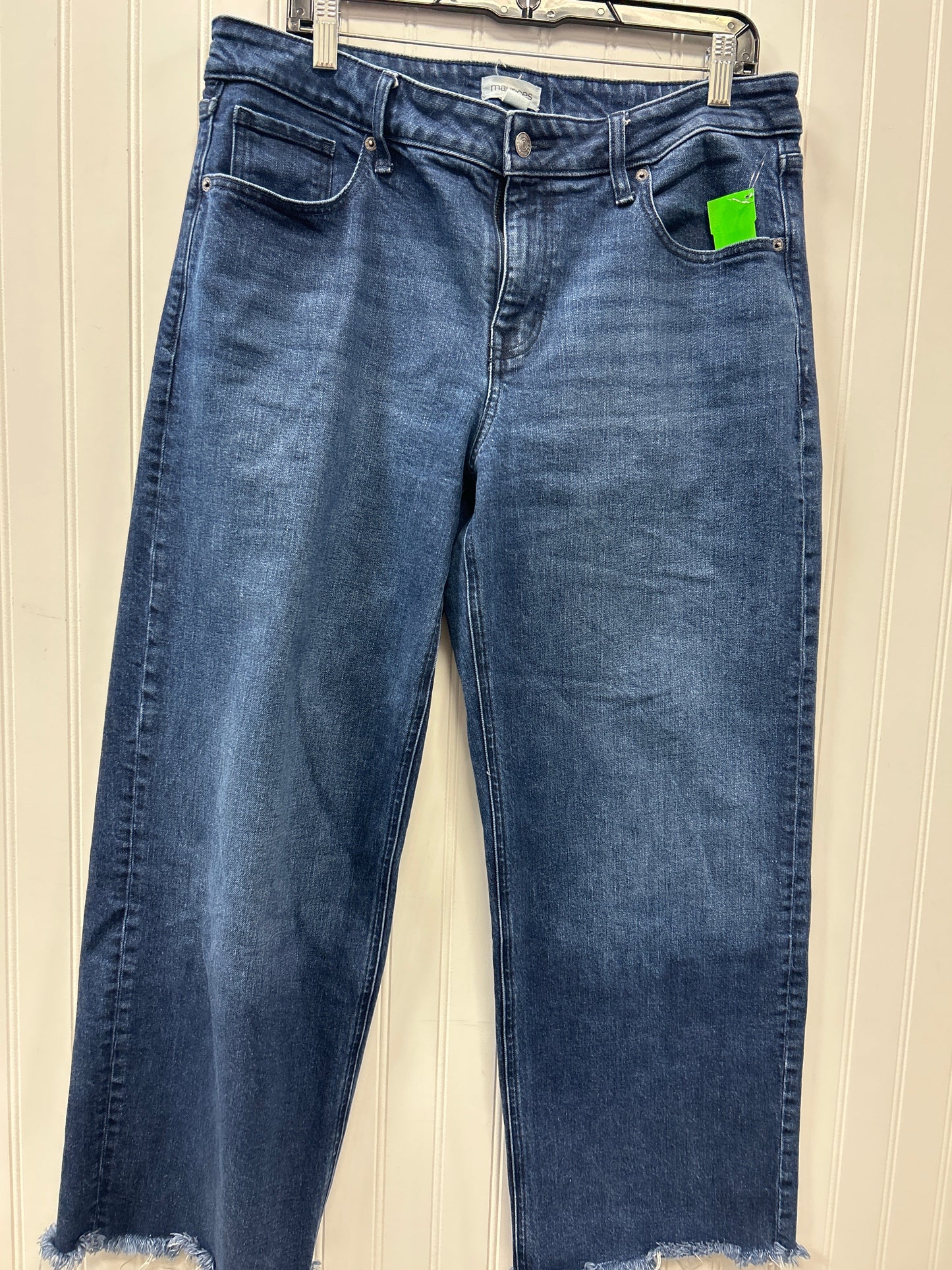 Jeans Wide Leg By Maurices In Blue Denim, Size:14