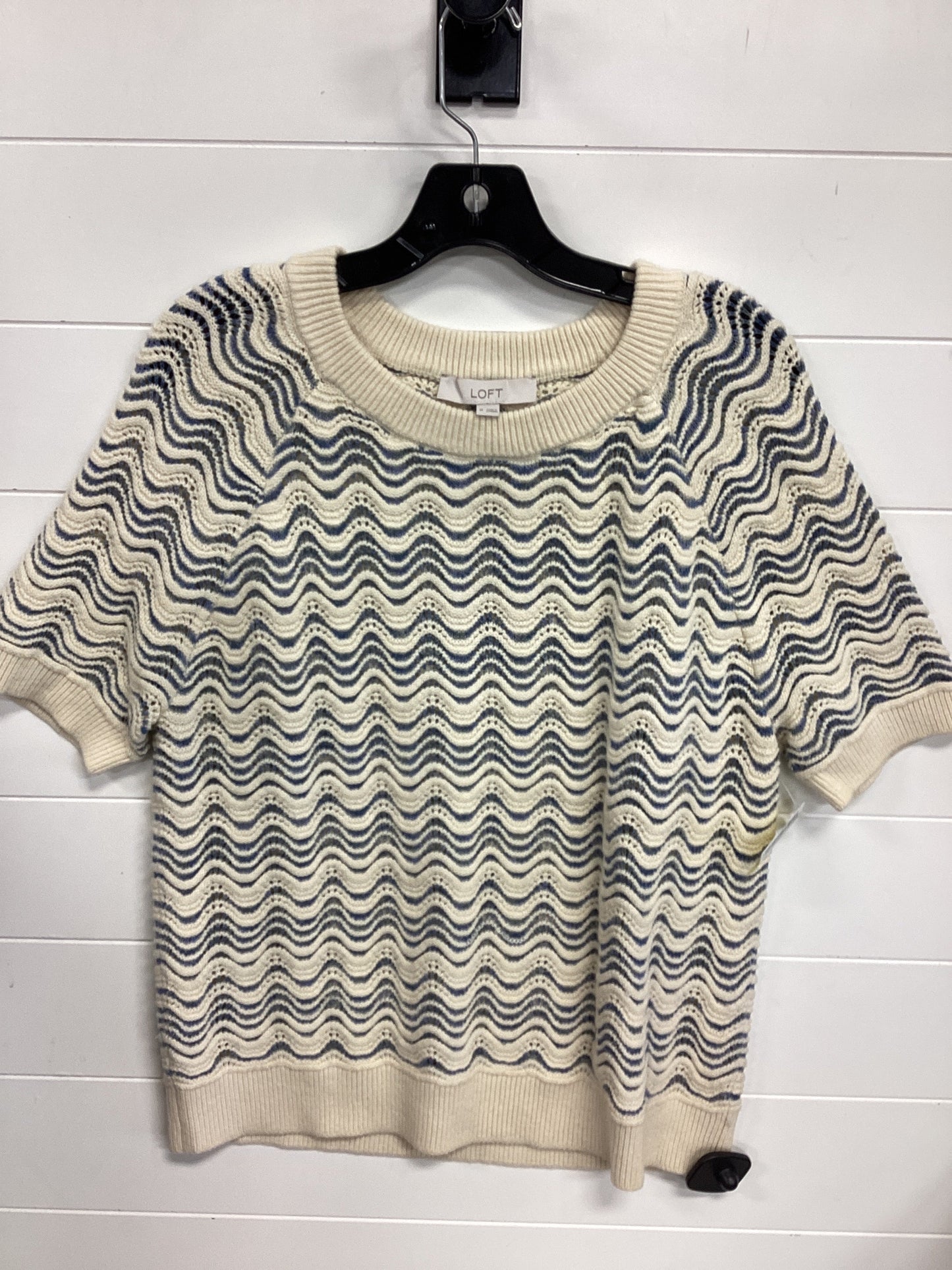 Top Ss By Loft In Cream, Size:M