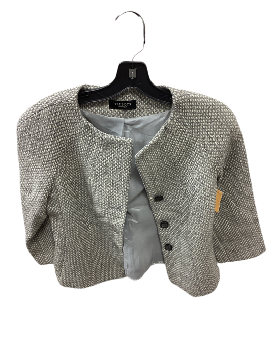 Blazer By Talbots In Grey, Size:M
