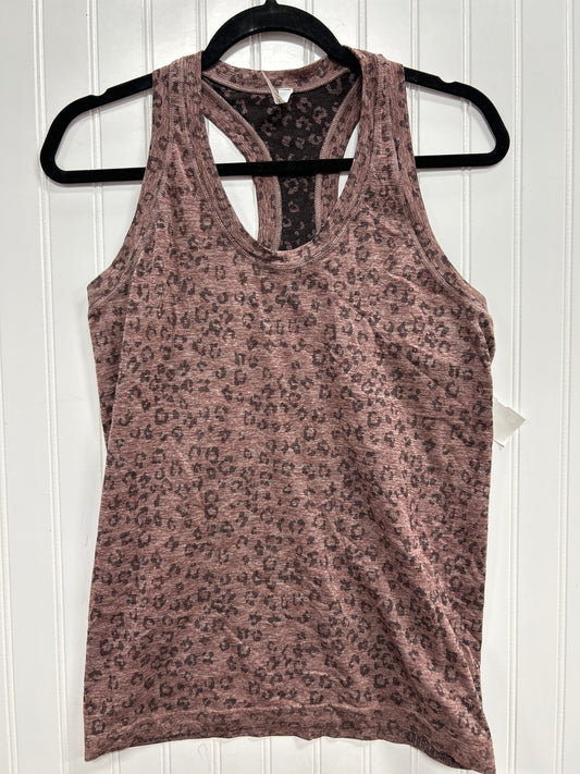Athletic Tank Top By Athleta In Maroon, Size:M