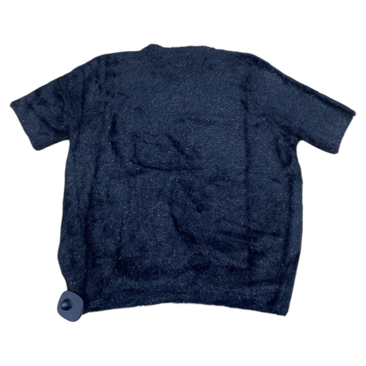 Sweater Ss By J. Crew In Black & Silver, Size:S