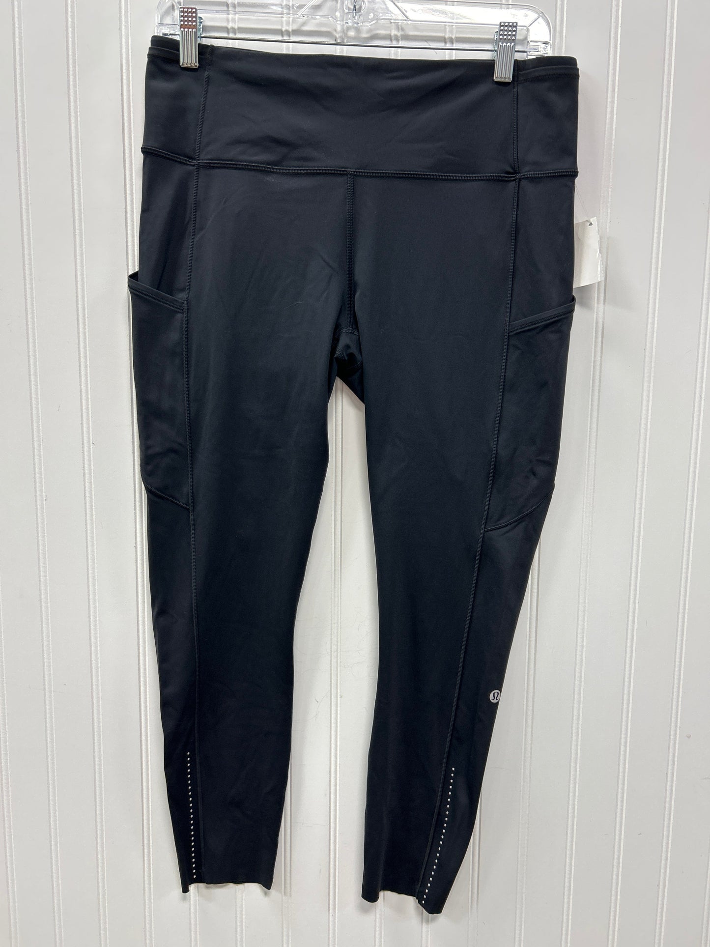 Athletic Leggings By Lululemon In Black, Size:12