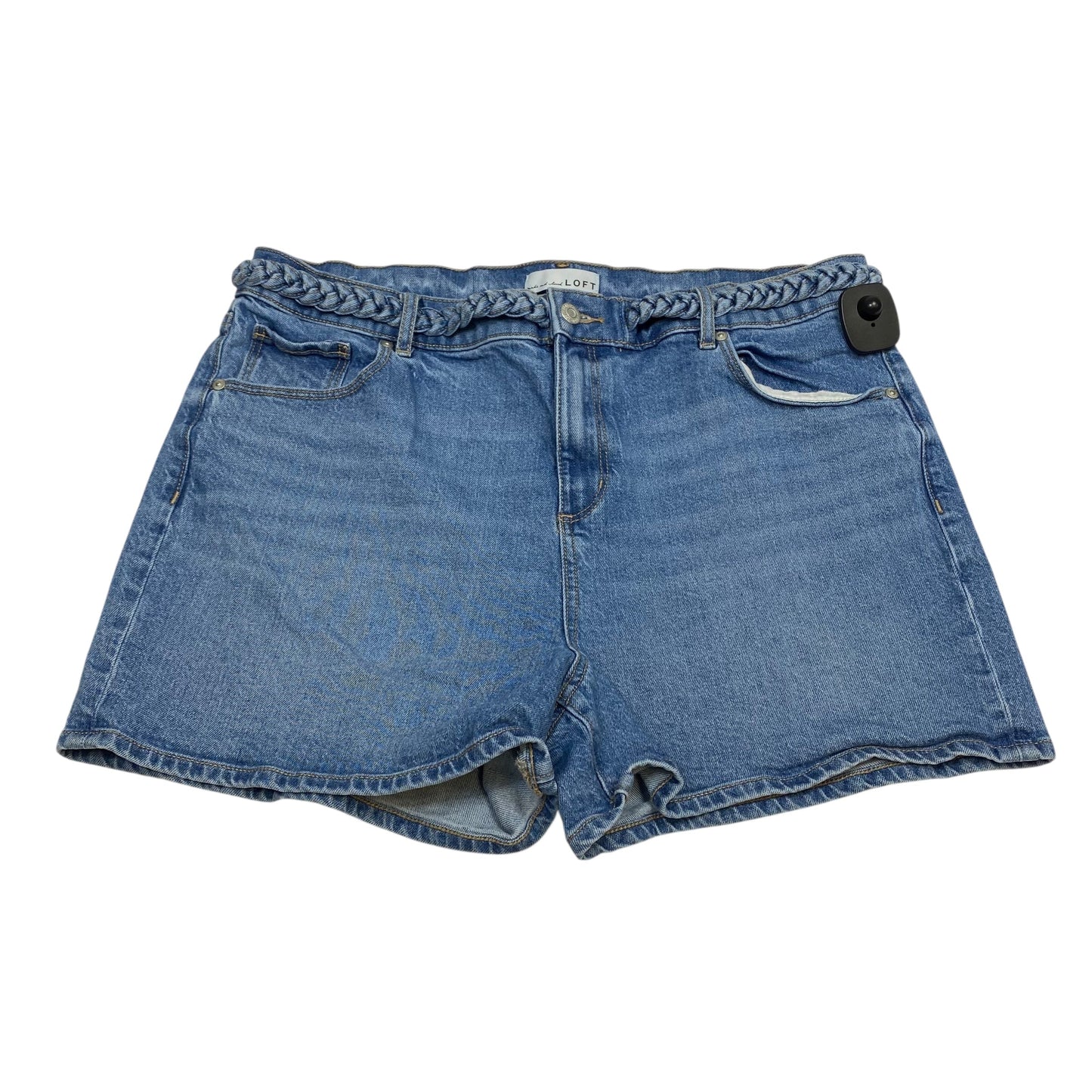 Shorts By Loft In Blue Denim, Size:14