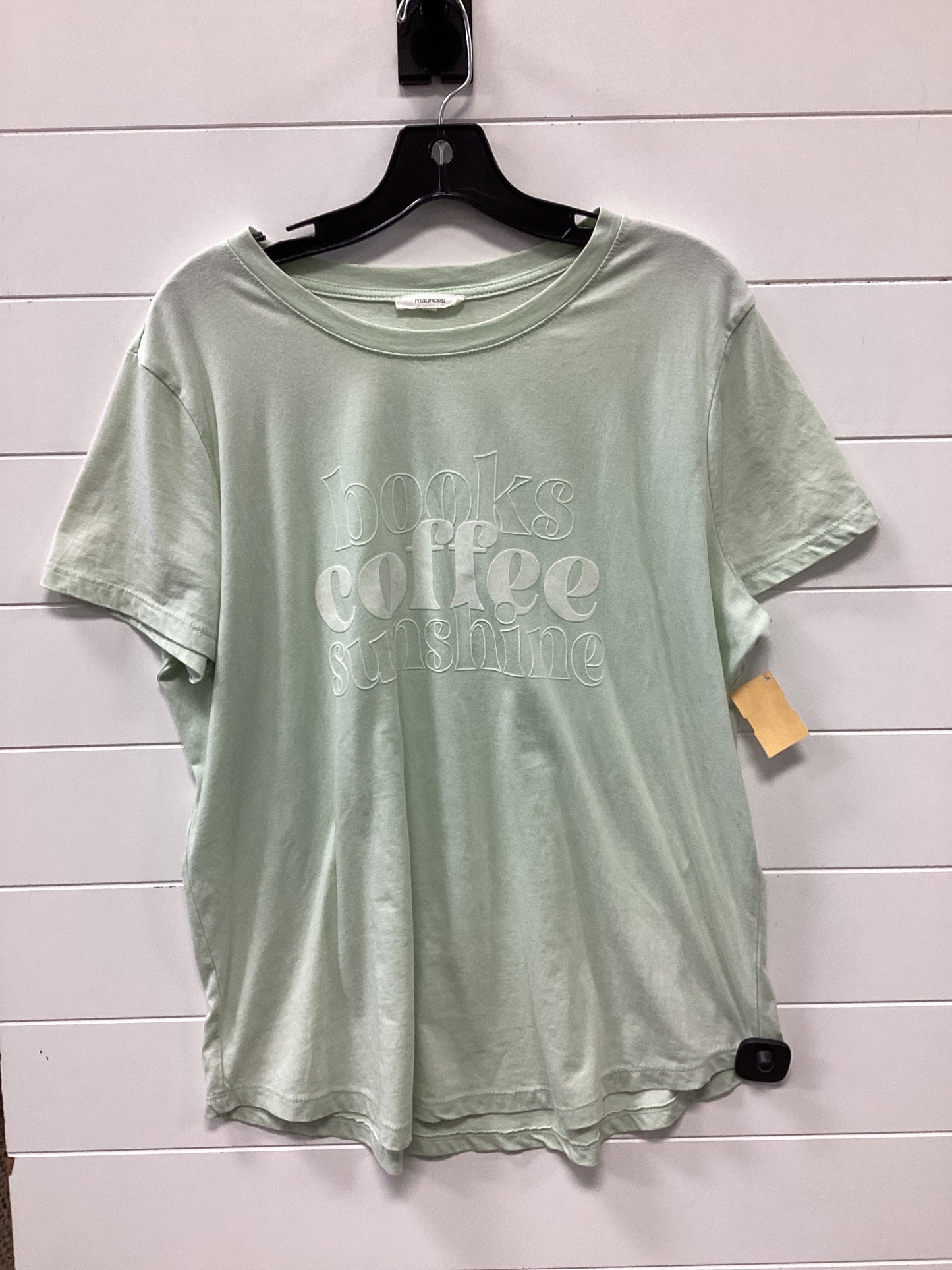 Top Ss By Maurices In Teal, Size:Xl