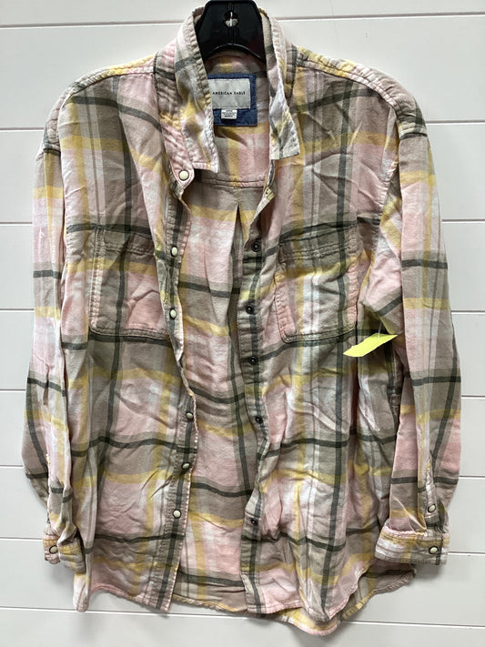 Top Ls By American Eagle In Pink, Size:S