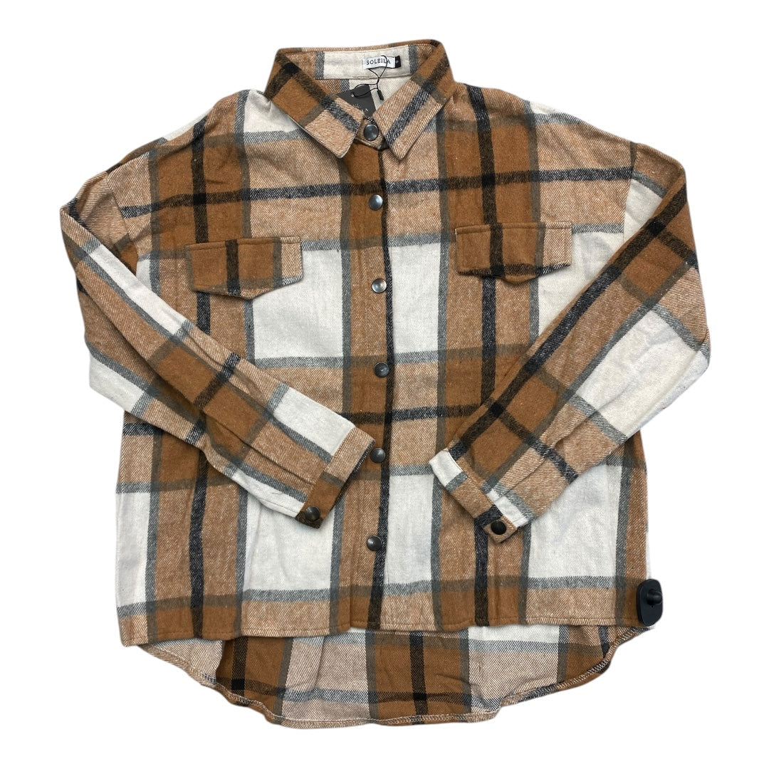 Blazer By Cmc In Plaid Pattern, Size:S