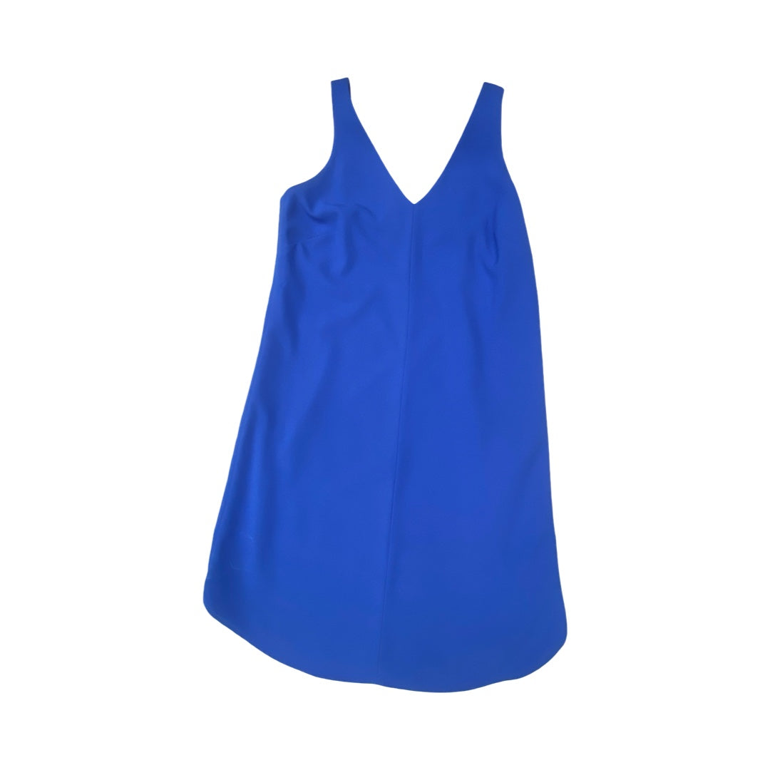 Dress Casual Midi By Banana Republic In Blue, Size:S