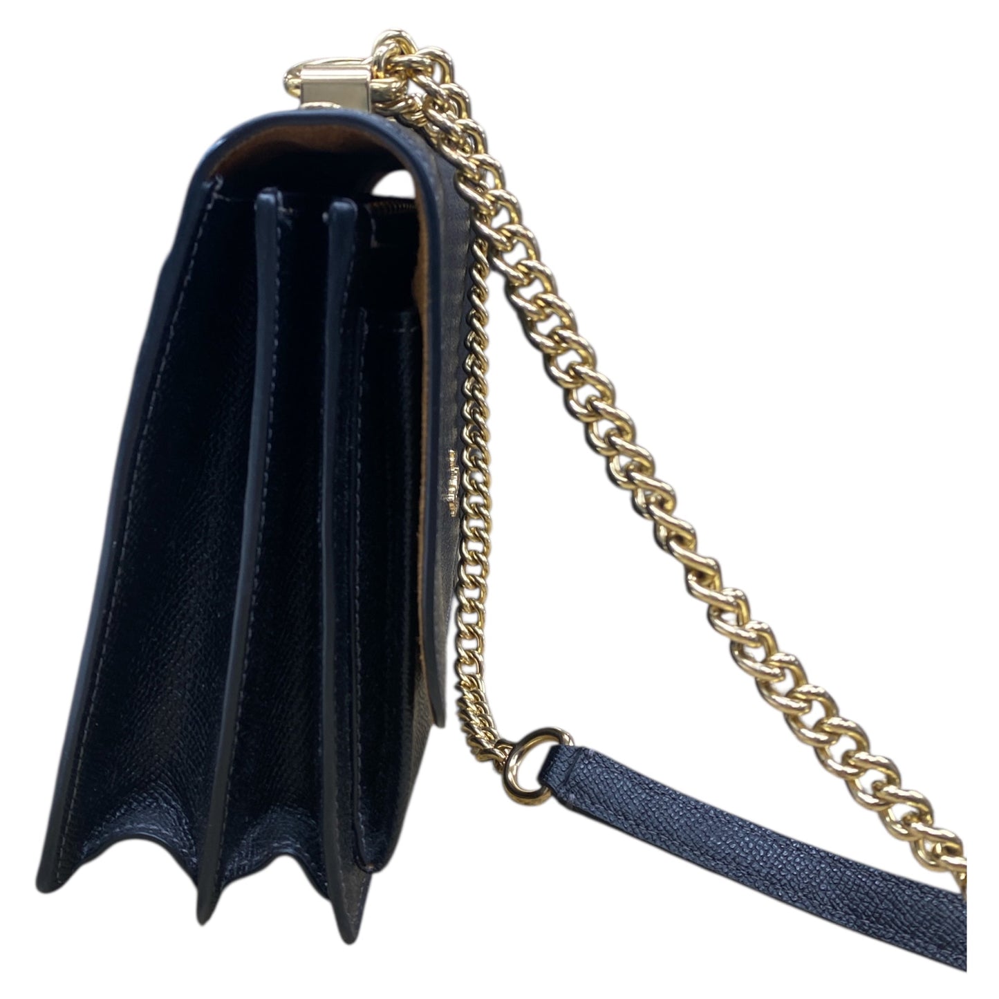 Handbag Designer By Coach In Black, Size:Medium