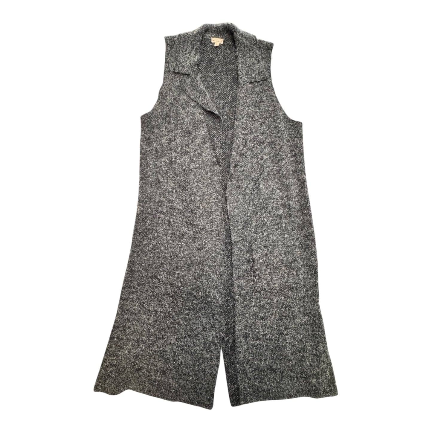Vest Sweater By Hem & Thread In Grey, Size:L