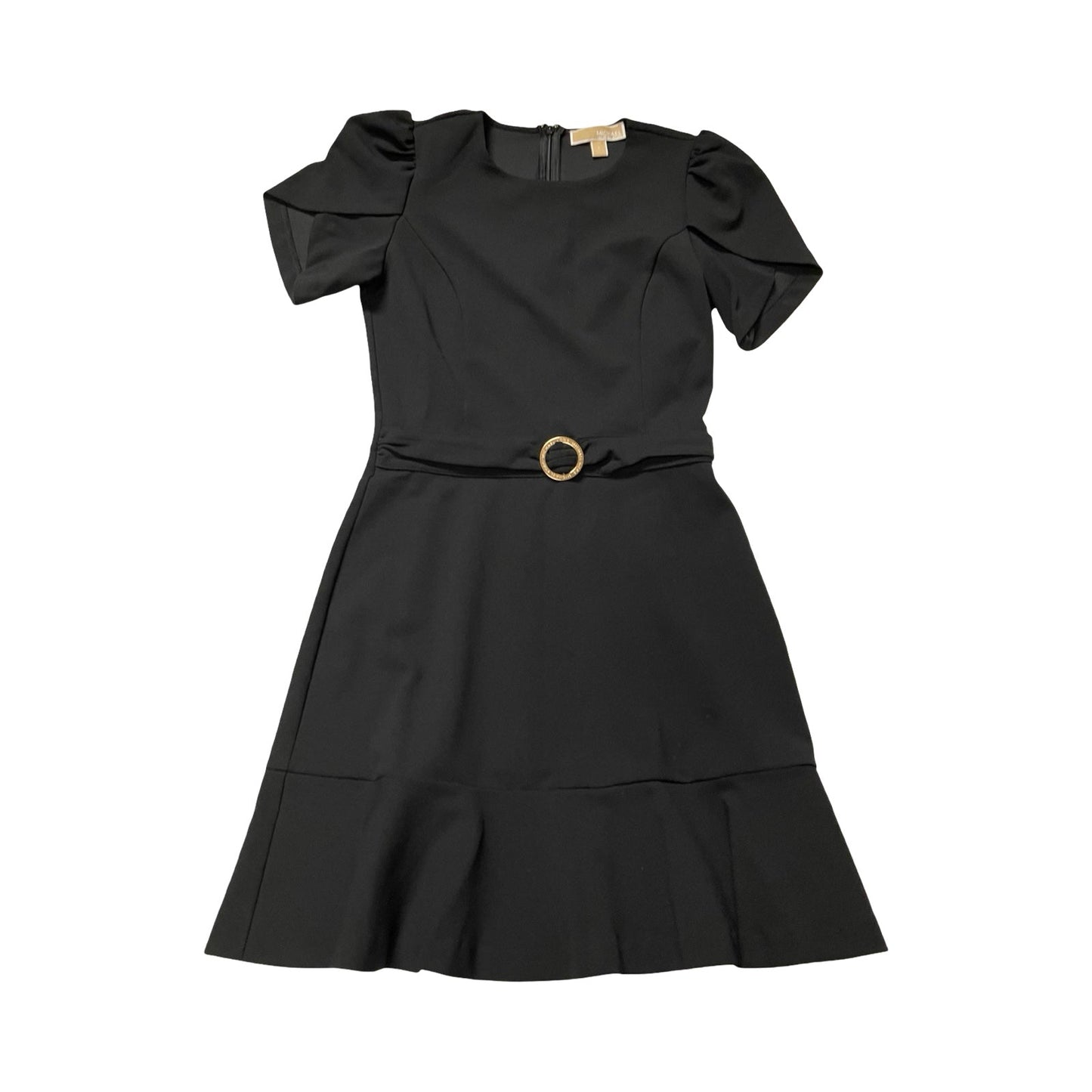 Dress Casual Midi By Michael By Michael Kors In Black, Size:S