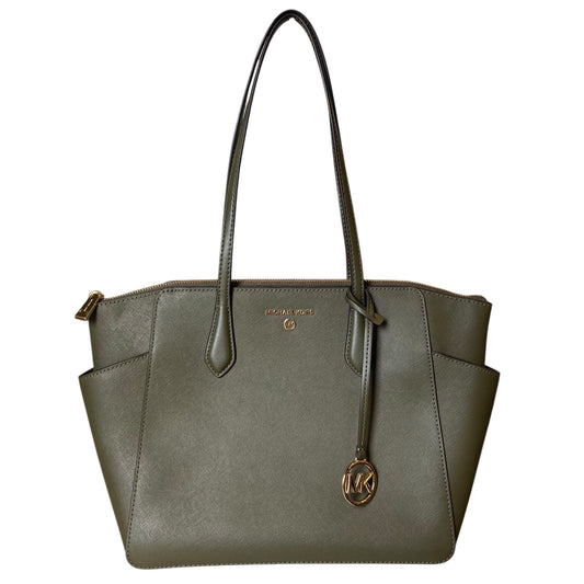 Handbag Designer By Michael Kors In Green, Size:Medium