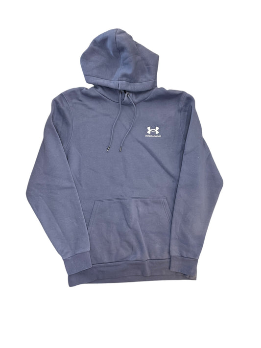 Athletic Sweatshirt Hoodie By Under Armour In Blue, Size:M