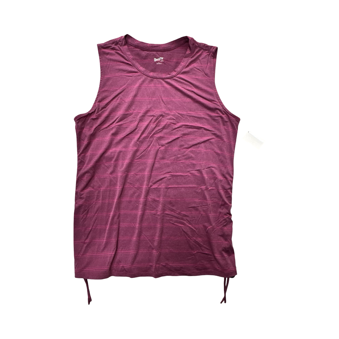 Athletic Tank Top By Duluth Trading In Pink, Size:L