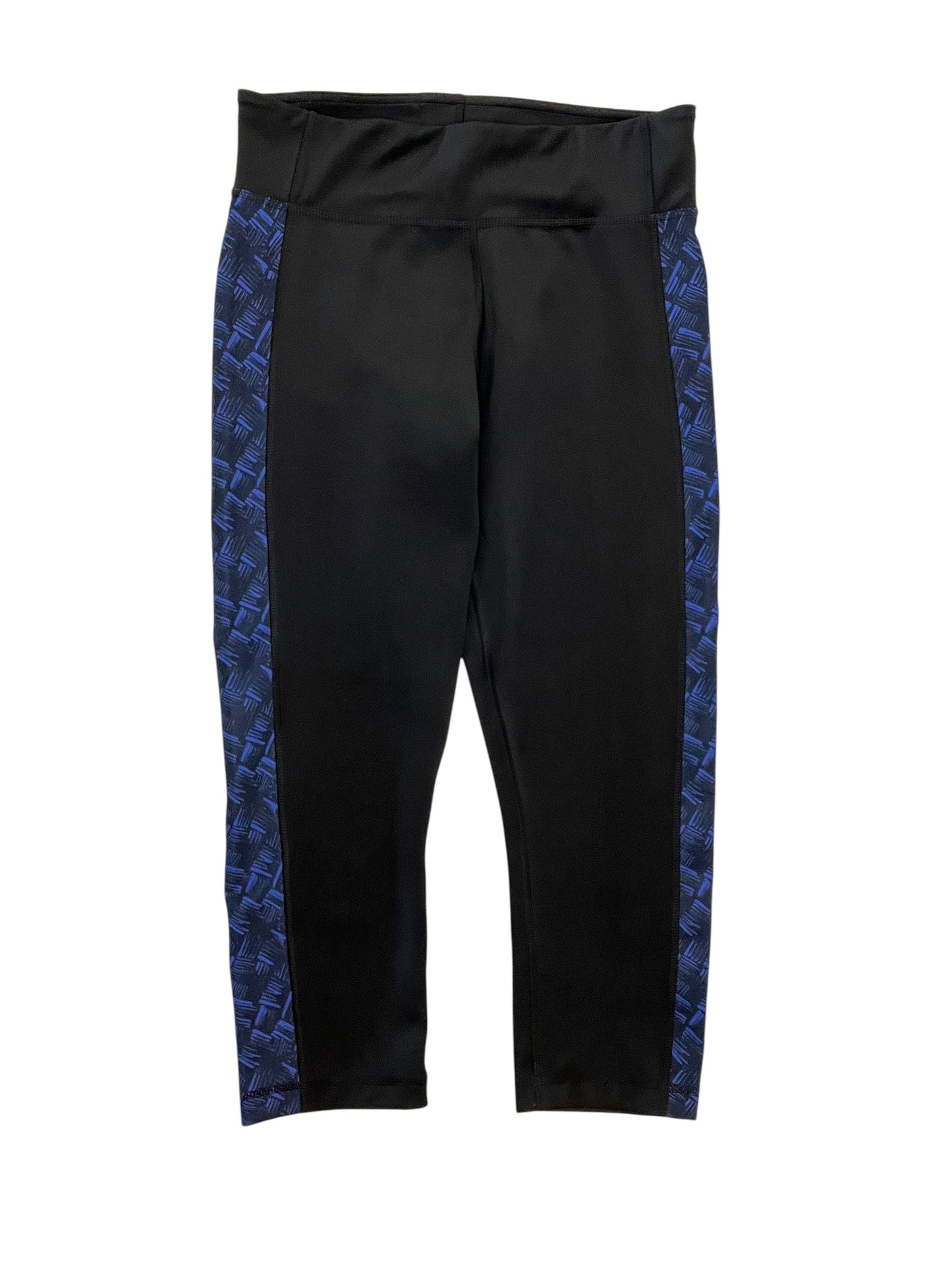 Athletic Leggings Capris By Adidas In Black, Size:S