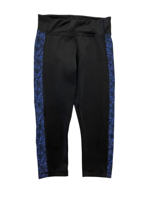 Athletic Leggings Capris By Adidas In Black, Size:S