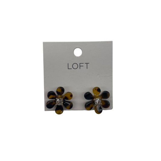 Earrings Stud By Loft In Tortoise Shell Print