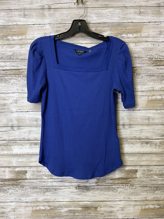 Top Ss By Lauren By Ralph Lauren In Blue, Size:M