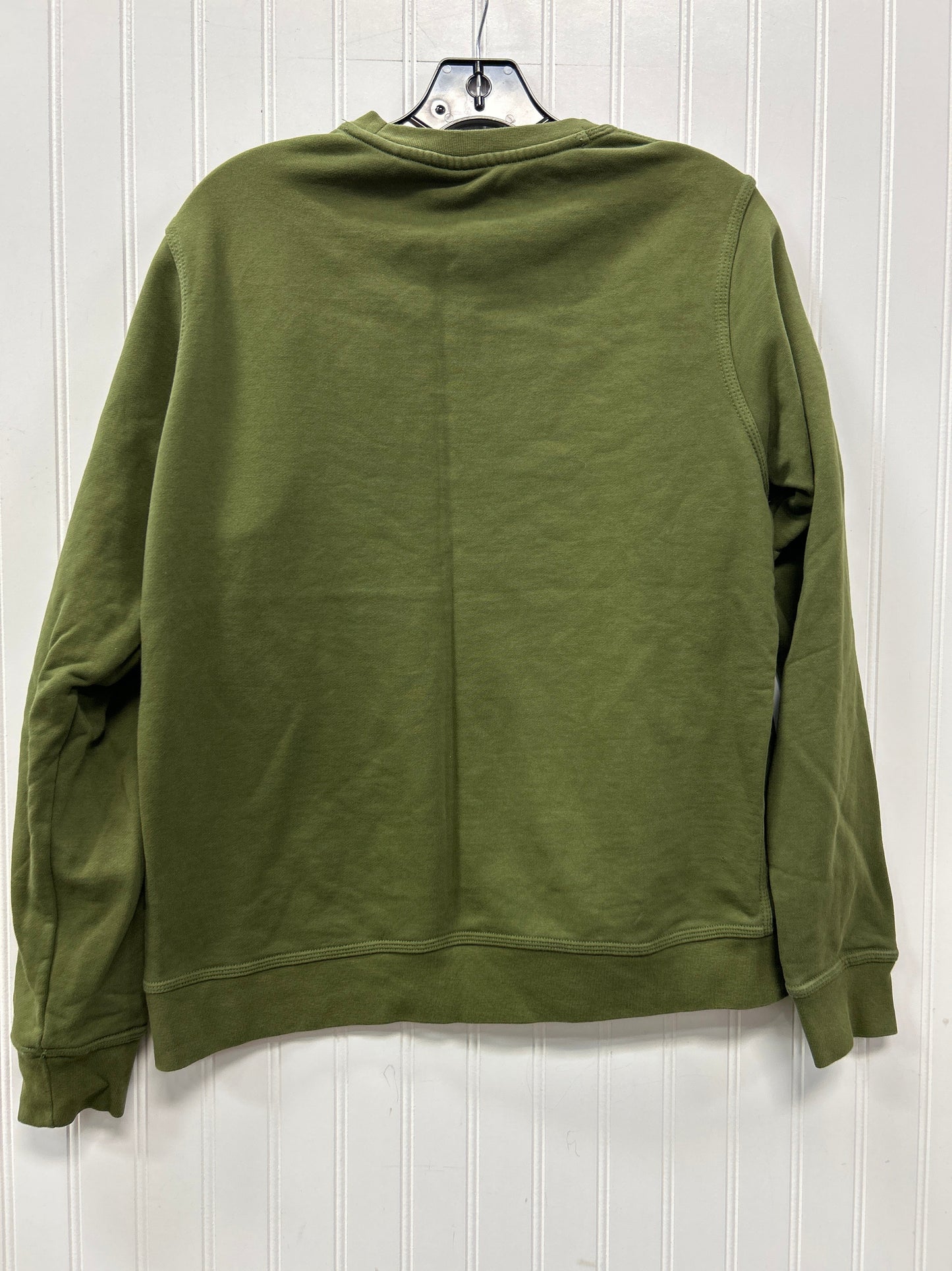 Athletic Sweatshirt Crewneck By Nike Apparel In Green, Size:L
