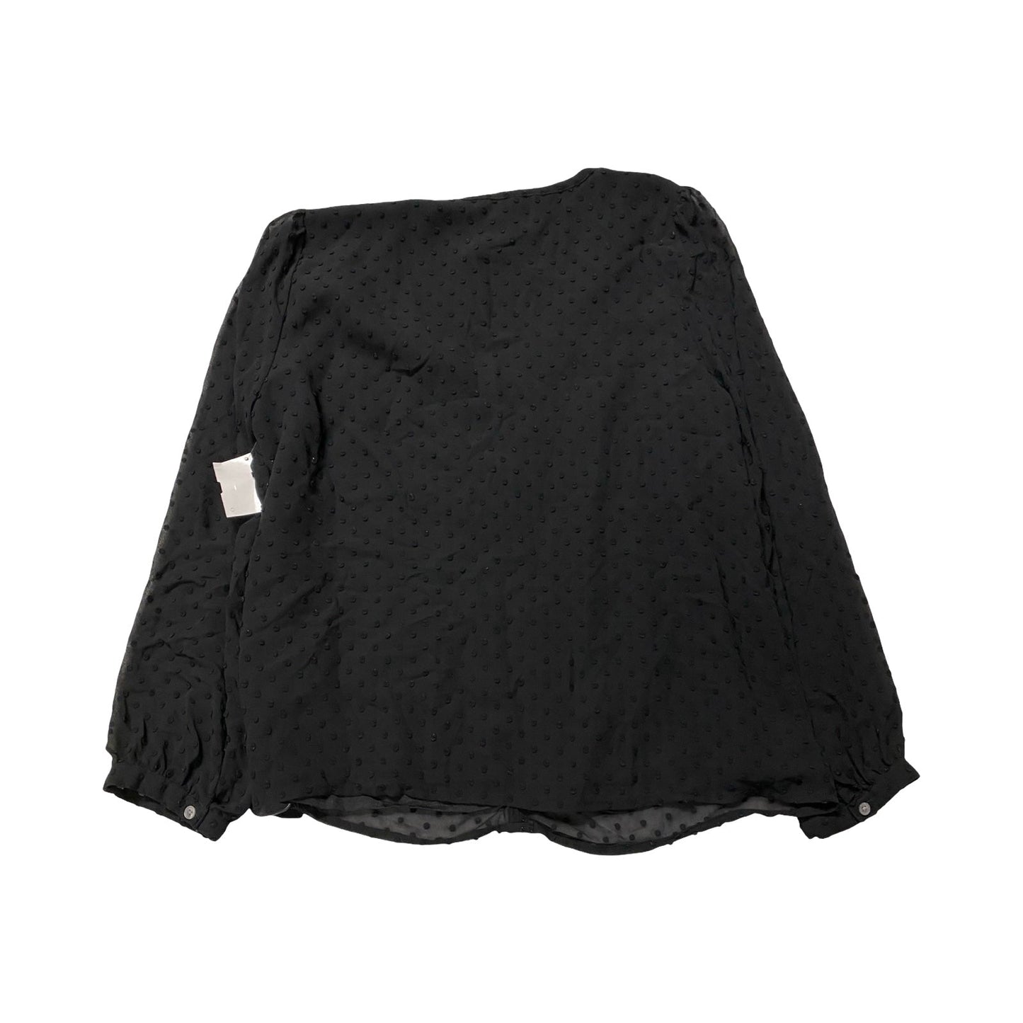 Top Ls By J. Crew In Black, Size:M