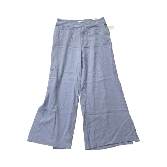 Pants Wide Leg By Abercrombie And Fitch In Blue, Size:M