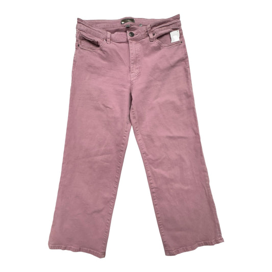Jeans Wide Leg By Kut In Pink, Size:8