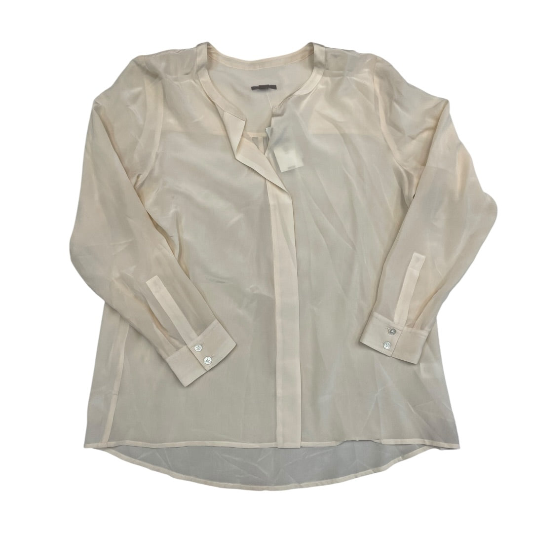 Top Ls By J. Jill In Cream, Size:Sp