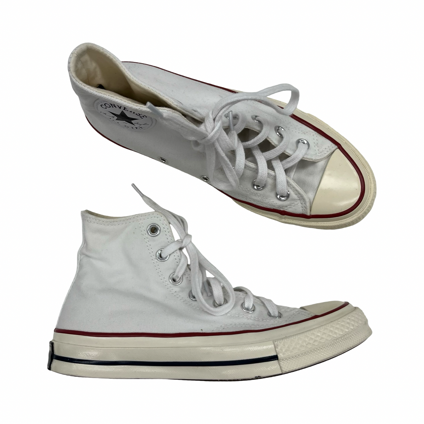 Shoes Sneakers By Converse In White, Size:7