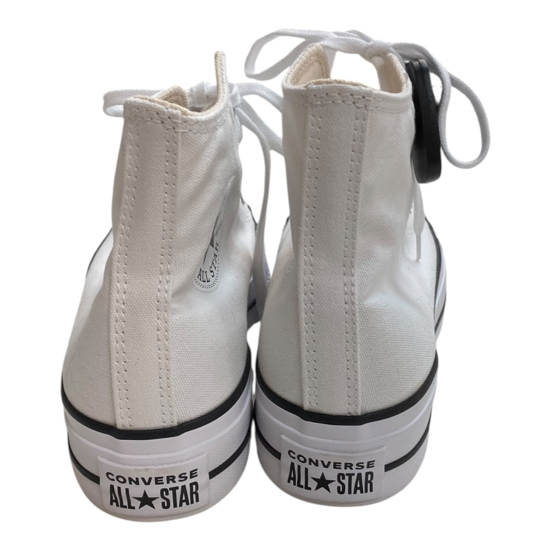 Shoes Athletic By Converse In White, Size:7.5