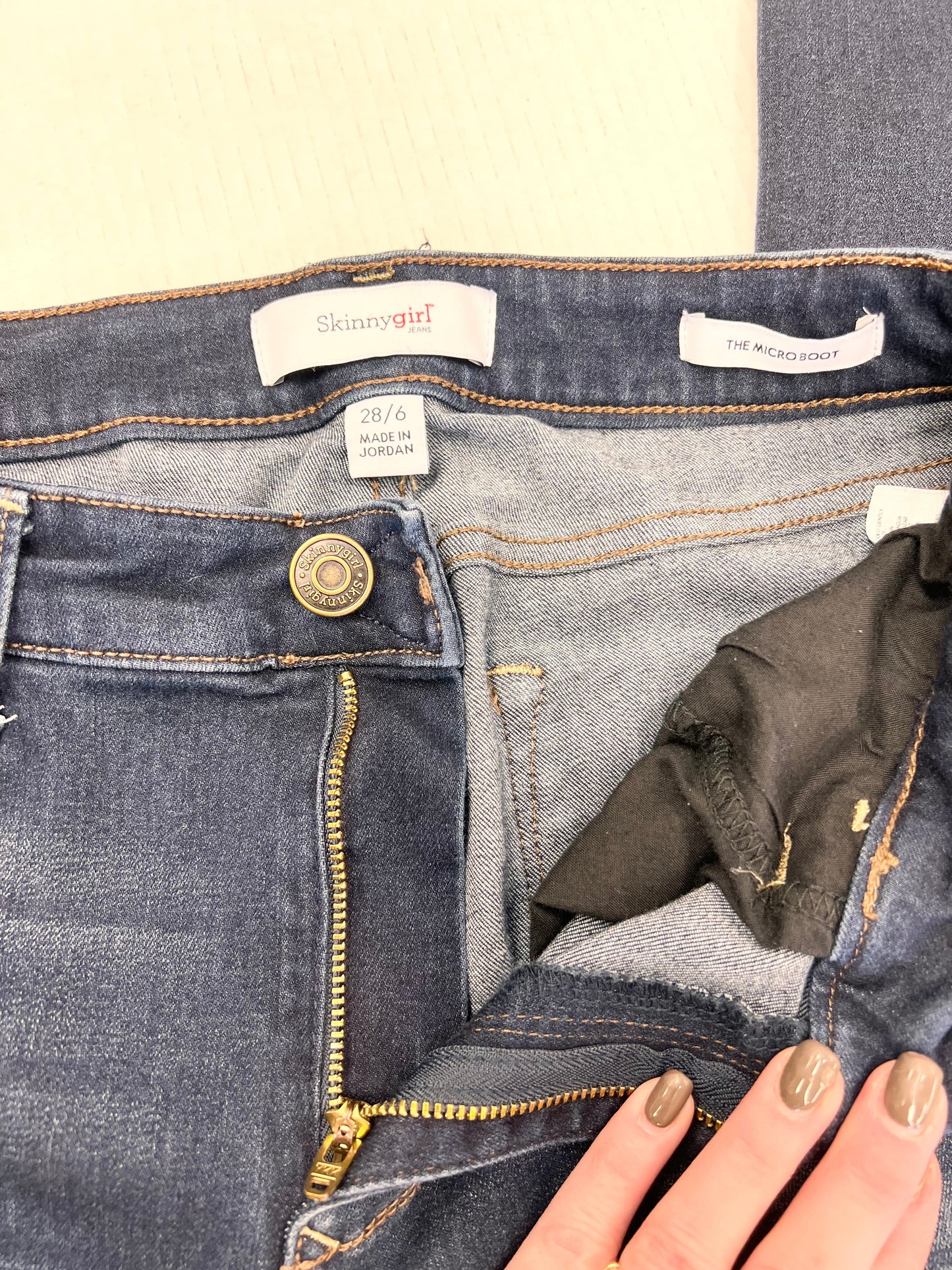 Jeans Flared By SKINNY GIRL JEANS  Size: 6