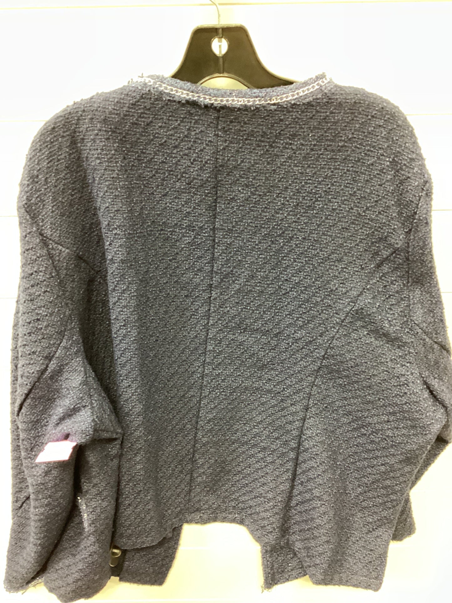 Blazer By Bloomchic In Blue, Size:2X