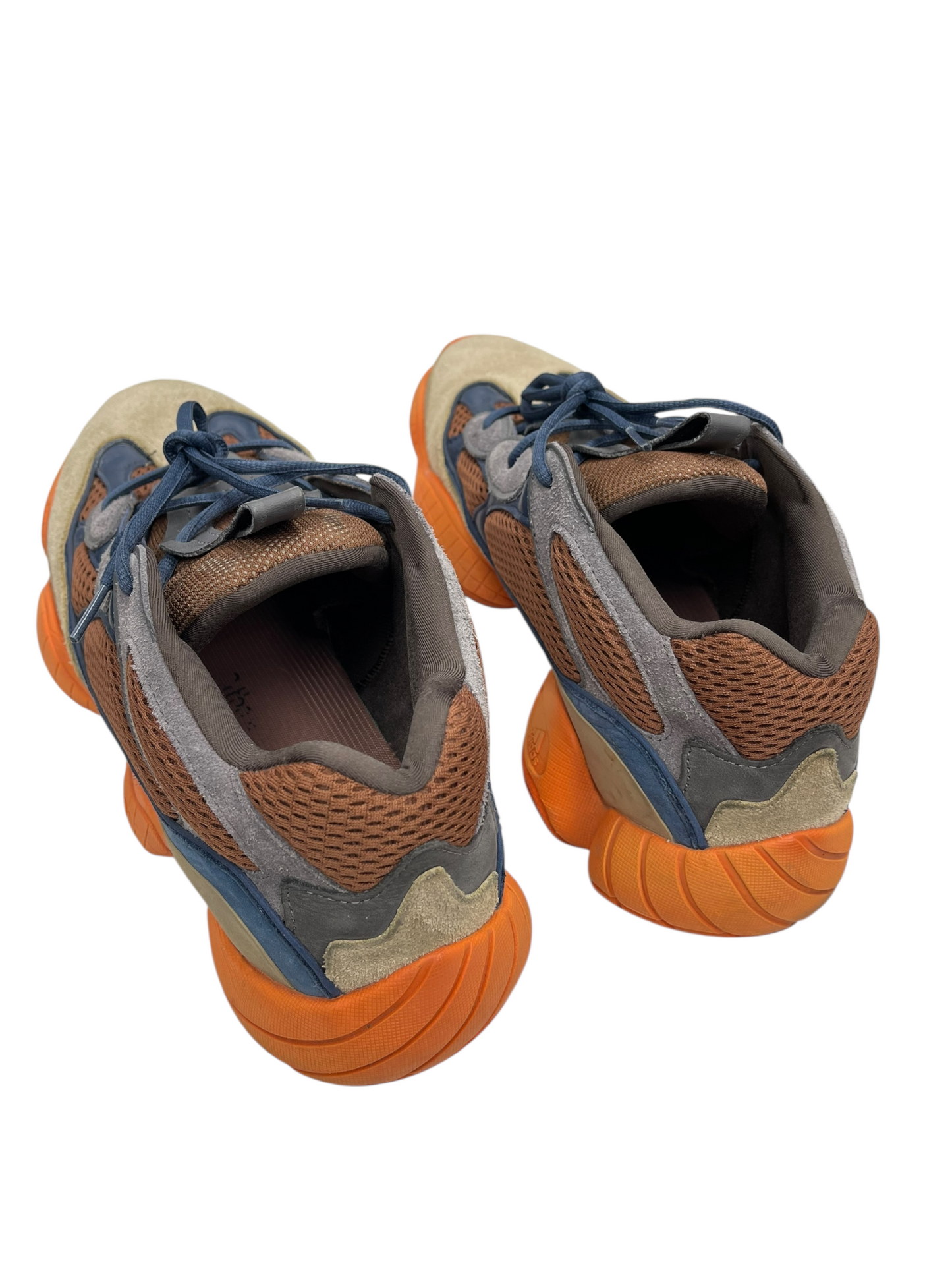 SHOES LUXURY DESIGNER by YEEZY In BLUE & ORANGE, Size: 12.5 MENS