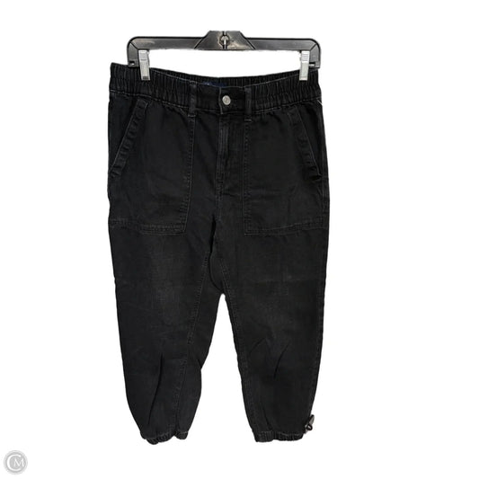 Pants Joggers By Gap In Black Denim, Size: M