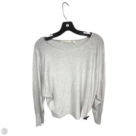 Top Long Sleeve Basic By Cyrus In Grey, Size: L
