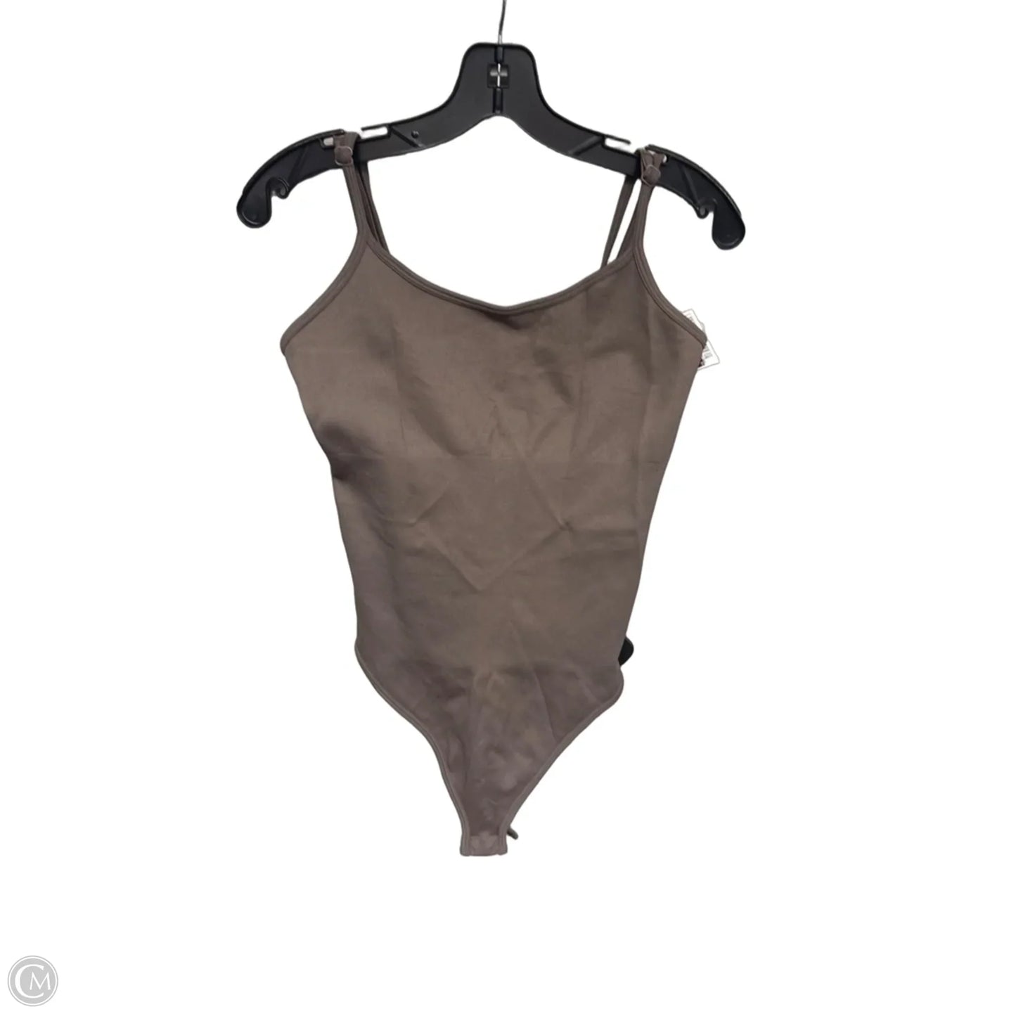 Bodysuit By Clothes Mentor In Brown, Size: L
