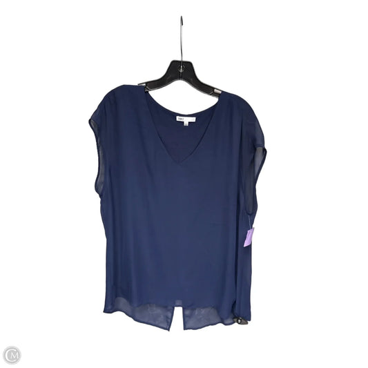 Top Sleeveless By Dr2 In Navy, Size: L