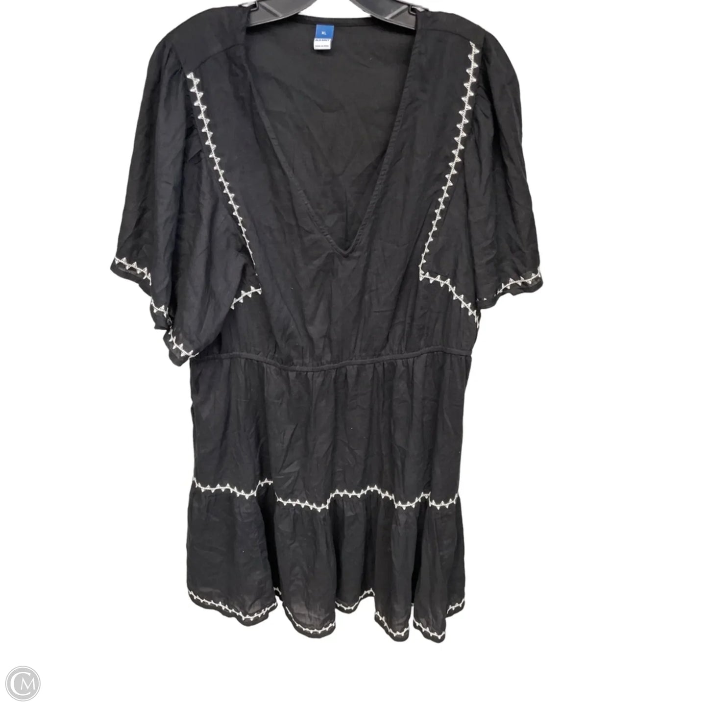 Dress Casual Short By Old Navy In Black & White, Size: Xl