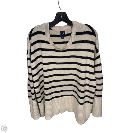 Sweater By Gap In Striped Pattern, Size: Xl