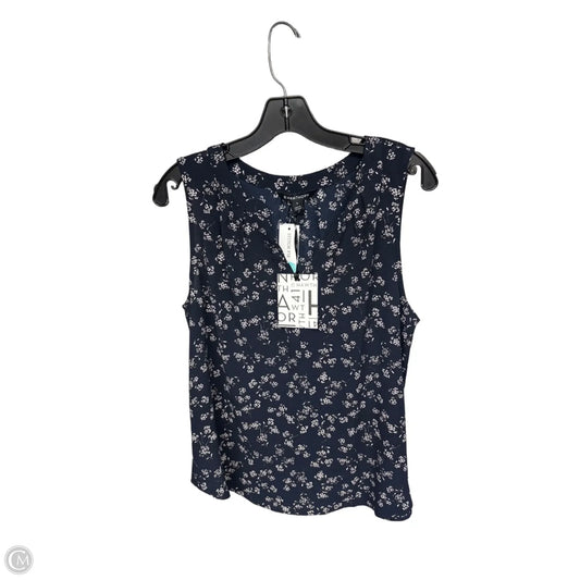 Top Sleeveless By 41 Hawthorn In Floral Print, Size: L